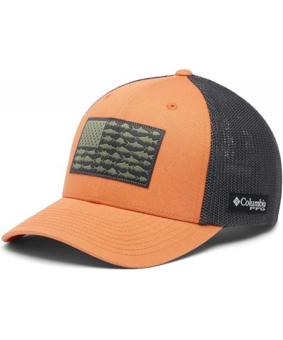 Men's HAT files Dusty Orange/Shark/Us Fish Flag $21.04 Baseball Caps