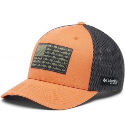 Men's HAT files Dusty Orange/Shark/Us Fish Flag $21.04 Baseball Caps