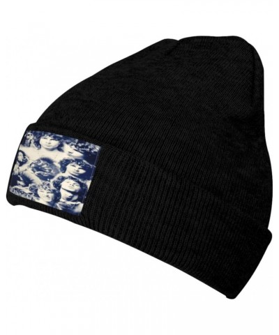 Jim Music Morrison Knit Hat Winter Ski Hat Warm Knitted Caps Denim Hat Baseball Cap for Mens Womens, Black $10.20 Skullies & ...