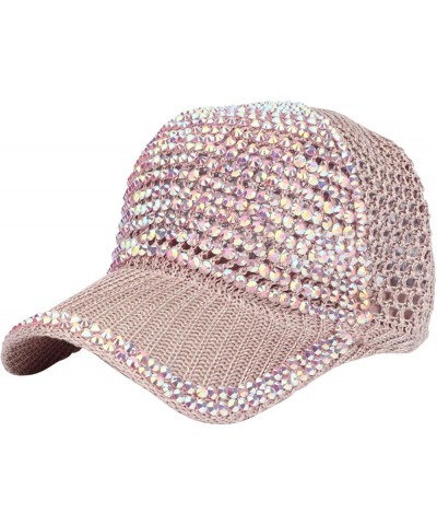 Classic Low Profile Baseball Cap Dad Hat Adjustable Hats for Men Women Unconstructed Cap Pink $9.46 Baseball Caps