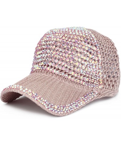 Classic Low Profile Baseball Cap Dad Hat Adjustable Hats for Men Women Unconstructed Cap Pink $9.46 Baseball Caps