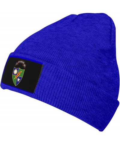 75th Ranger Regiment1 Beanie Hat Cap Knit Hat for Men Women Soft Warm Beanie Caps Blue $14.68 Skullies & Beanies