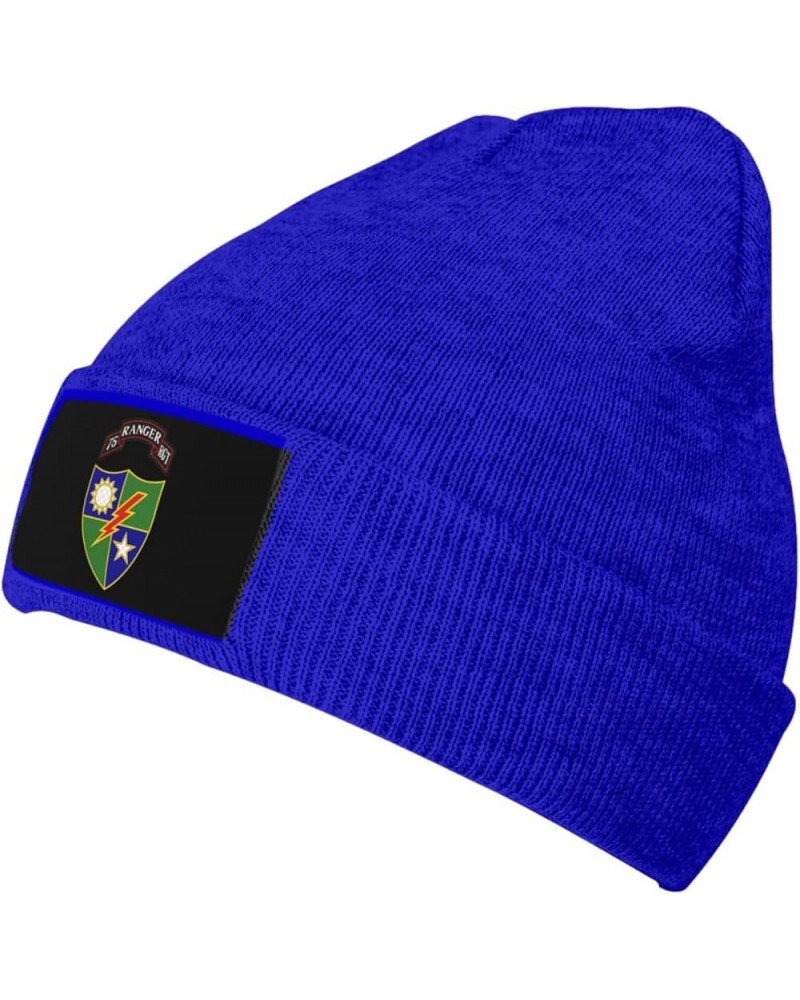 75th Ranger Regiment1 Beanie Hat Cap Knit Hat for Men Women Soft Warm Beanie Caps Blue $14.68 Skullies & Beanies