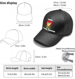 Hats for Men Frog Frog Golf Hats Travel hat Gifts for Men Baseball Hats Suitable for Summer Casual Allblack $9.73 Baseball Caps