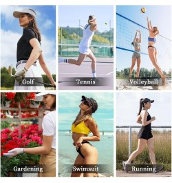 Lemon Juice Sun Visor Hats for Women Men Sun Hat Vintage Golf Hat Adjustable Baseball Cap Red $14.61 Visors