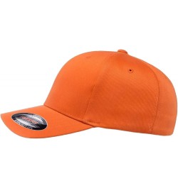 2015-20 Ford Mustang Coupe Classic Outline Design Flexfit 6277 Athletic Baseball Fitted Hat Cap Orange $18.97 Baseball Caps