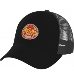 Emblem of Bhutan Baseball Cap for Men Women Breathable Mesh Back Baseball Caps Casual Outdoor Hat Adjustable Trucker Hat Sun ...