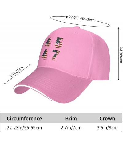 Trump 45 47 2024 President Vintage Baseball Cap Women Cowboy Hat Trucker Hat Men Dad Hat Adjustable Snapback Hat Black Pink $...