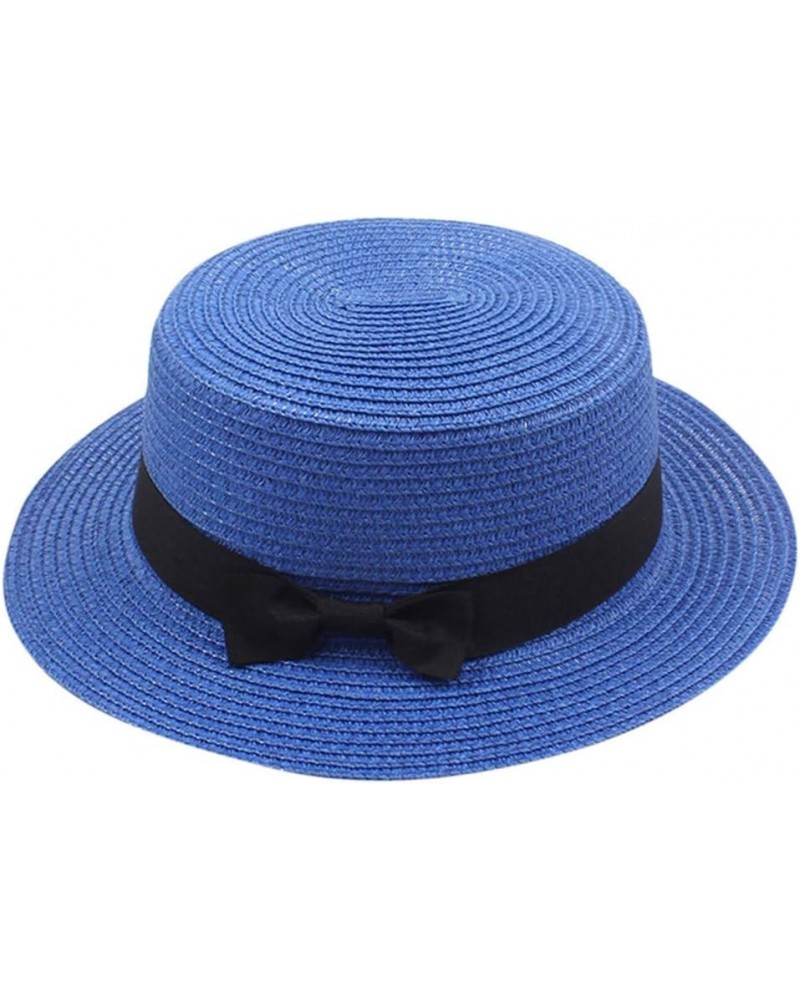 Fedora Hats for Men,Breathable UPF 50+ Sun Protection Wallaroo Hats for Women Derby Hats for Outdoor Blue $10.61 Fedoras