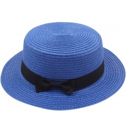 Fedora Hats for Men,Breathable UPF 50+ Sun Protection Wallaroo Hats for Women Derby Hats for Outdoor Blue $10.61 Fedoras