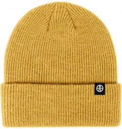 Women's Fall Winter Soft Warm Stretchy Trendy Knit Hats Knit Baseball Caps Mens Outdoor Winter Hats Yellow $7.19 Skullies & B...