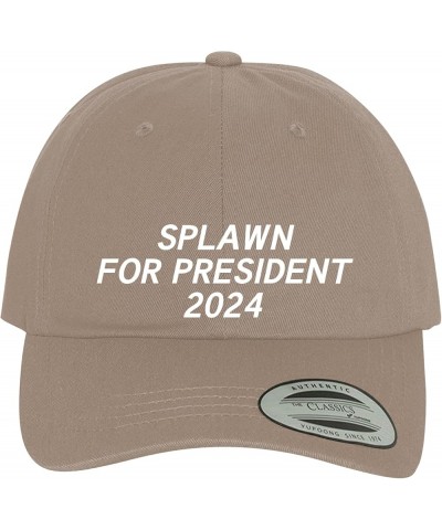 Splawn for President 2024 - Comfortable Dad Hat Baseball Cap Khaki $14.99 Baseball Caps