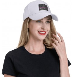 Silk Style United States Thin Pink Line Flag Baseball Cap for Men Women Hat Adjustable Truck Driver Baseball Caps Dad Hats Wh...