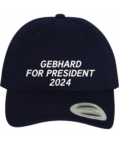 Gebhard for President 2024 - Comfortable Dad Hat Baseball Cap Navy $14.01 Baseball Caps