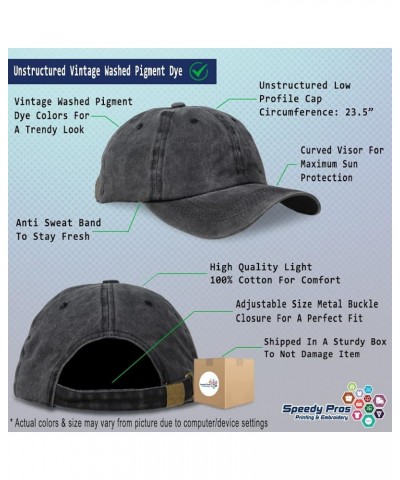 Soft Washed Baseball Cap Pinto Horses Cotton Dad Hats for Men & Women Black Personalized Text Here $13.33 Baseball Caps