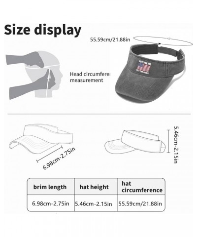 Vote for Joe Not The Felon's Cap Sun Visors for Women Visors Cool Sun Visor Hats Light Grey $10.58 Visors