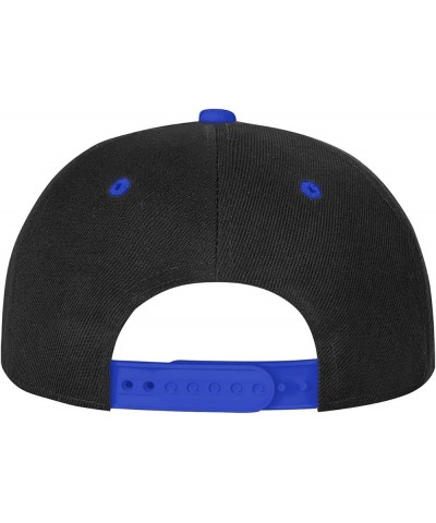 Cool Bunny Baseball Cap for Men Women Snapback Hat Adjustable Flat Bill Hats Blue $13.35 Baseball Caps