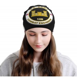 Us Army Mos 12b Combat Engineer Chic Knit Beanies: Cozy Skull Caps for Winter Warmth at Home & Outdoors!8 $11.44 Skullies & B...