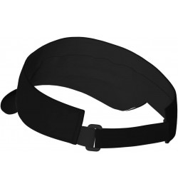 FU 46 Visor Hats Novelty Adjustable Sport Sun Visor Cap Empty Top Baseball Hat for Men and Women Black $11.39 Visors