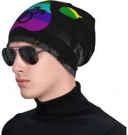 Gay Furry Pride Comfort Elegance Knitted Hat Black Daily for Men Women $13.89 Skullies & Beanies