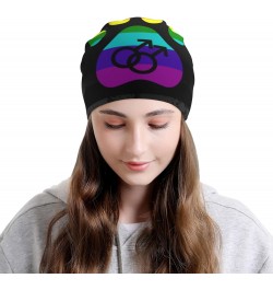 Gay Furry Pride Comfort Elegance Knitted Hat Black Daily for Men Women $13.89 Skullies & Beanies