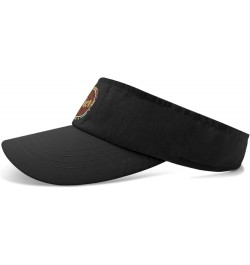 Fathers Handsome Strong Smart Happy Fathers Day Hat Visors for Men Sun Visor Hats Trendy Running Allblack $9.68 Visors