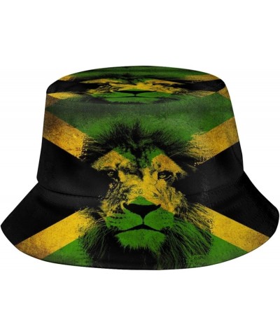 Retro Jamaica Flag Jamaican Bucket Hats Fashion Sun Cap Packable Outdoor Fisherman Hat for Women Men Jamaica Flag-06 $13.19 B...