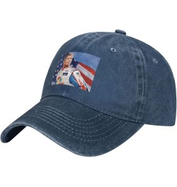 Talladega Nights The Ballad of Ricky Bobby Flag Baseball Caps Denim Hats Cowboy Knit hat Fisherman's hat Navy Blue $17.09 Bas...