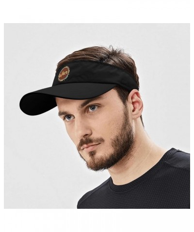 Fathers Handsome Strong Smart Happy Fathers Day Hat Visors for Men Sun Visor Hats Trendy Running Allblack $9.68 Visors