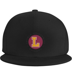 Loyola University Hats for Men Flat Bill Fitted Caps Hiphop Rap Adjustable Baseball Trucker Dad Hat Black $19.67 Baseball Caps