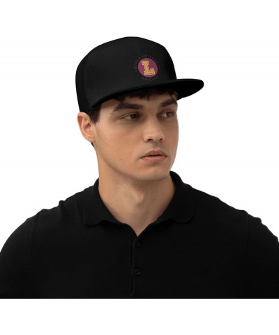 Loyola University Hats for Men Flat Bill Fitted Caps Hiphop Rap Adjustable Baseball Trucker Dad Hat Black $19.67 Baseball Caps