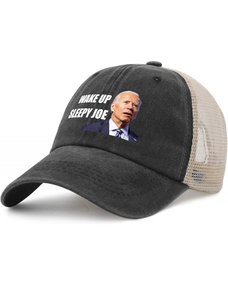 Hat for Mens Cute Trump 2024 Tennis Hat for Men AllBlack Ball Caps Cute for Lawyer Allblack $11.20 Baseball Caps