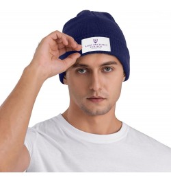 Saint Michael's College Logo Cold Weather Cuffed Knit Beanie Skully Cap Hat One Size Fit Most Navy Blue $12.75 Skullies & Bea...