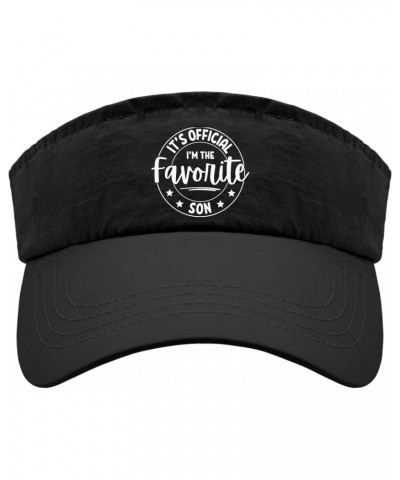 It's Official l'm The Favorite Hat Visors for Adult Golf Hats Lightweight Ponytail Caps $9.68 Visors