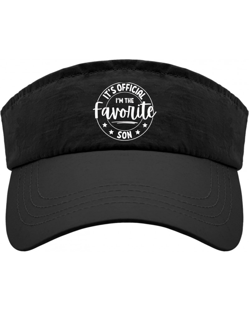 It's Official l'm The Favorite Hat Visors for Adult Golf Hats Lightweight Ponytail Caps $9.68 Visors