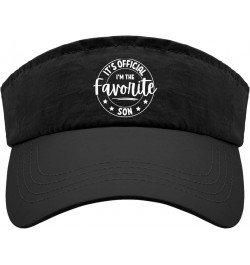 It's Official l'm The Favorite Hat Visors for Adult Golf Hats Lightweight Ponytail Caps $9.68 Visors