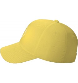 Wiccan and Pagan Symbolism Unisex Baseball Cap Golf Dad Hat Trucker Hats Yellow $10.85 Baseball Caps