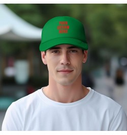 Custom Hats for Men with Your Picture Text Logo Name Personalized Hats Green $7.08 Baseball Caps