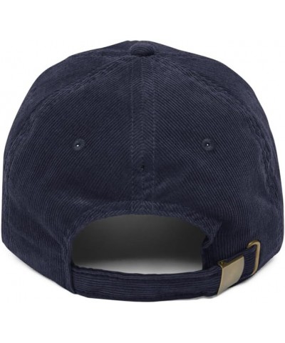 NG 818 Tequila Vintage Corduroy Cap Relaxed Fit Curved Bill Low Crown Funny Adult Humor Hat Navy $17.64 Baseball Caps