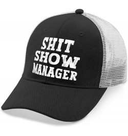 Funny Hats Shit Show Manager Hat for Mens Women AllBlack Cowgirl Hat Birthday Hats Cowgirl Hats Golf Hat Allblack $12.87 Sun ...