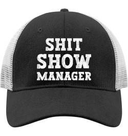 Funny Hats Shit Show Manager Hat for Mens Women AllBlack Cowgirl Hat Birthday Hats Cowgirl Hats Golf Hat Allblack $12.87 Sun ...