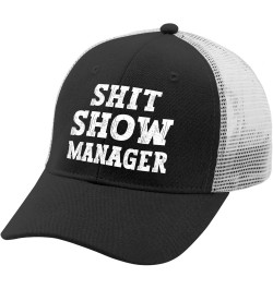 Funny Hats Shit Show Manager Hat for Mens Women AllBlack Cowgirl Hat Birthday Hats Cowgirl Hats Golf Hat Allblack $12.87 Sun ...