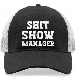 Funny Hats Shit Show Manager Hat for Mens Women AllBlack Cowgirl Hat Birthday Hats Cowgirl Hats Golf Hat Allblack $12.87 Sun ...