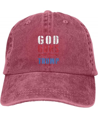 God Guns and Trump Hat Trump 2024 Hat Fuck Joe Biden Hat Vote Republican Save America Hat Baseball Cap Cowboy Hats Red $8.79 ...