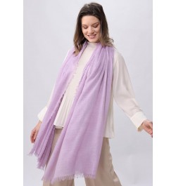 ColdDye Solid Colour Wrap - Women Soft Fashion Scarf- allseason & occasion Lavender $16.74 Scarves