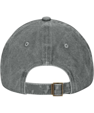 Cowboy Anime Bebop Hat Cap Custom Washed Distressed Vintage Denim Trucker Hat Black Gray $9.78 Cowboy Hats