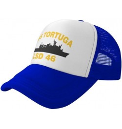 USS Tortuga LSD 46 Flag-Trucker Hats Denim Hats Cowboy Knit hat Baseball Caps Fisherman's hat Blue $13.99 Baseball Caps