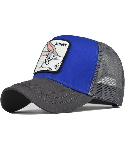 Baseball Cap Animal Men Women Breathable Summer Cap for Adult Funny Bunny/Blue $9.10 Baseball Caps