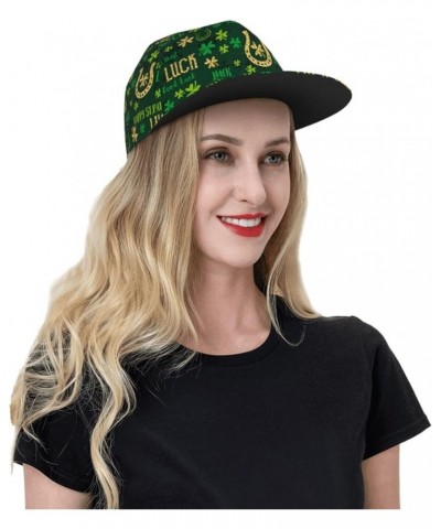 St. Patrick's Day Baseball Cap, Flat Brim Trucker Hat, Buckle Adjustable St. Patrick's Day11 $10.19 Baseball Caps