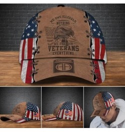 Gift for Dad Father's Day 82nd Airborne Veteran Cap, Gift for Men and Women, We Owe Illegals Nothing We Owe Our Veterans Ever...